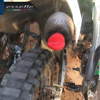 Tappo di Protezione a Cono - ROSSO - per Terminale di Scarico Harley Davidson