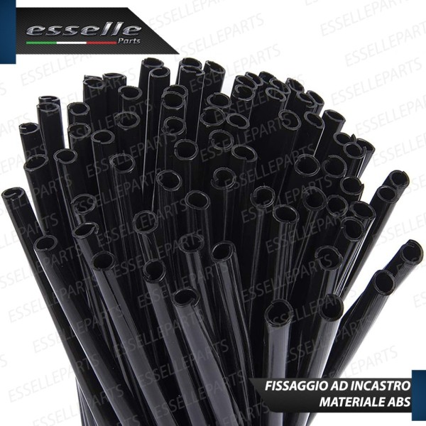 Kit Cover - NERO - Raggi in ABS per moto Harley Davidson