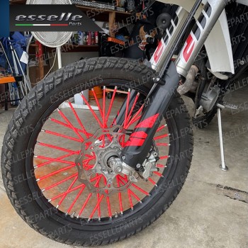 Kit Cover - ROSSO - Raggi in ABS per moto Harley Davidson