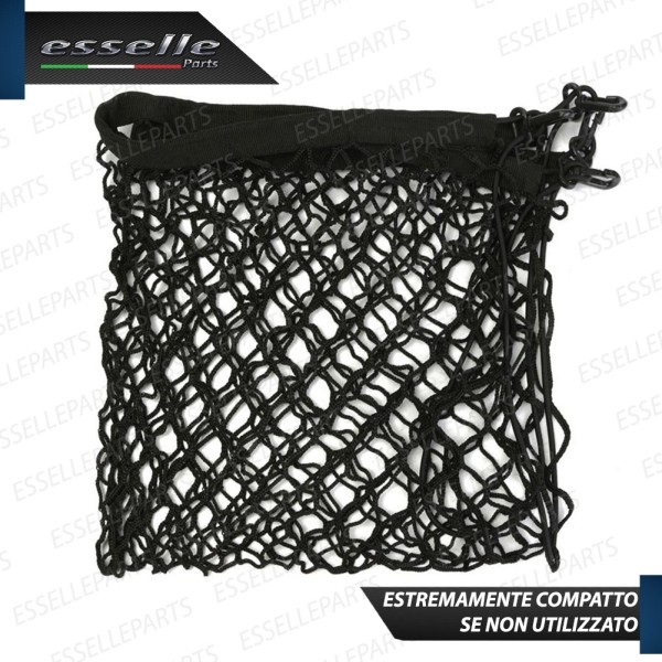 Rete Elastica per Bagagliaio Maglie Strette con Ganci per Fiat Panda II 169 Cross