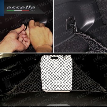 Rete Elastica per Bagagliaio Maglie Strette con Ganci per Grande Punto Abarth Rete Elastica per Bagagliaio Maglie Strette con Ganci per Grande Punto Abarth