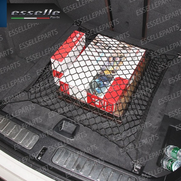 Rete Elastica per Bagagliaio Maglie Strette con Ganci per Opel Corsa E