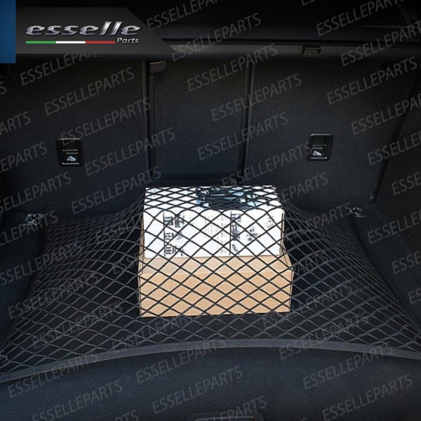Rete Elastica per Bagagliaio Maglie Strette con Ganci per Opel Corsa E