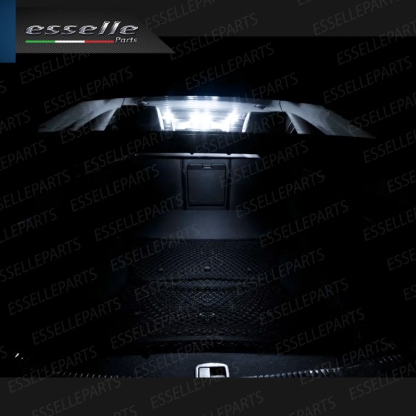 Kit led interni Medium Pack 6000K Luce Bianca Canbus per Audi A6 C6 Avant