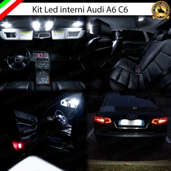 Kit led interni Completo + Luci Targa LED 6000K Luce Bianca Canbus per Audi A6 C6 Berlina Kit led interni Completo + Luci Targa LED 6000K Luce Bianca Canbus per Audi A6 C6 Berlina