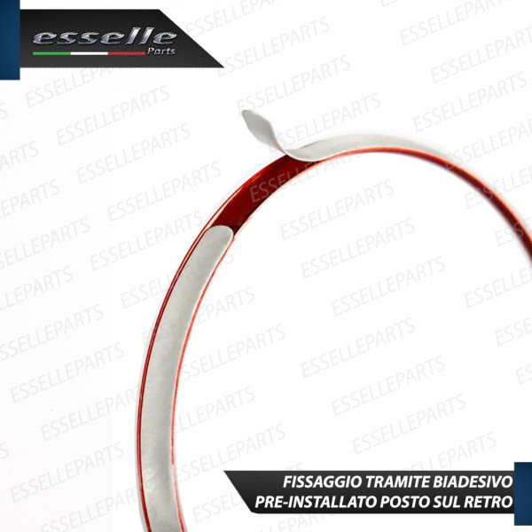 5 Inserti Rosso Bocchettoni Aria Condizionata per Mercedes Classe A W176