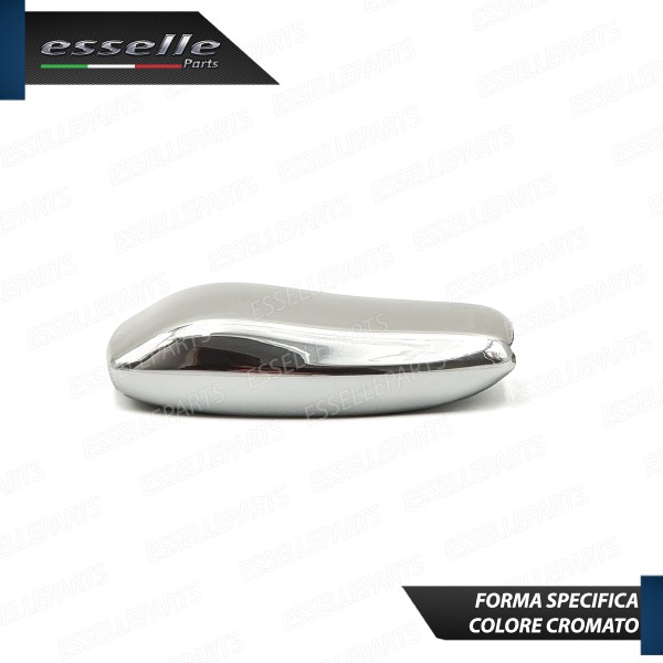 Portachiave Cover In Silicone Semi Rigido Cromato Per Mercedes GLC