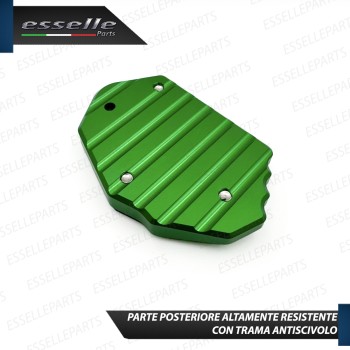PIASTRA DI ESTENSIONE CAVALLETTO VERDE SPECIFICA PER KAWASAKI Z1000 SX 2014-2016 ABS