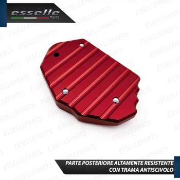 PIASTRA DI ESTENSIONE CAVALLETTO ROSSO SPECIFICA PER KAWASAKI Z650 2021