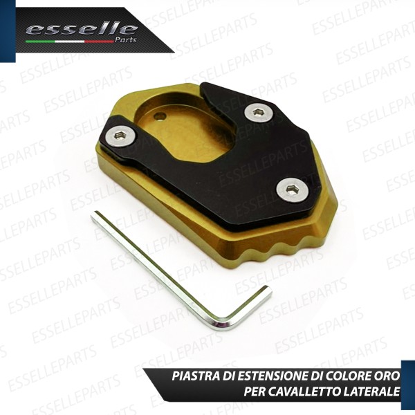PIASTRA DI ESTENSIONE CAVALLETTO ORO SPECIFICA PER KAWASAKI Z1000 SX 2011-2016 ABS TOURER