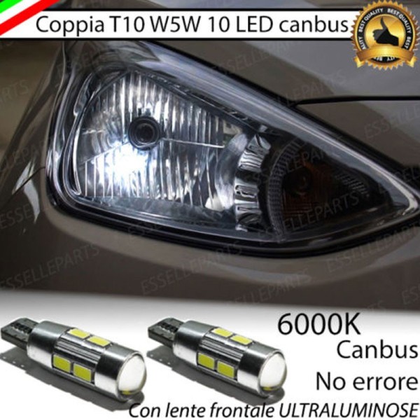 Luci posizione 10 LED Canbus 660 Lumen