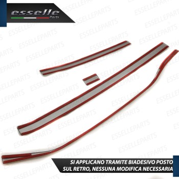 PROFILI INTERNI GRIGIO SATINATO CRUSCOTTO PER VW T-ROC