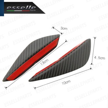 Blade per Paraurti Adesivi Effetto Carbonio specifici per Alfa Romeo Mito
