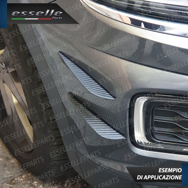 Blade per Paraurti Adesivi Effetto Carbonio