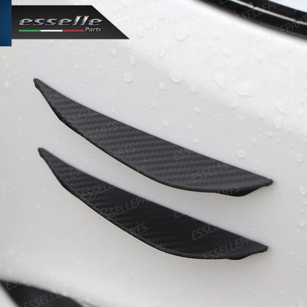 Set 4 Spoiler Ali Laterali Aerodinamiche Carbon Look Per Carena Moto,Scooter Moto Guzzi