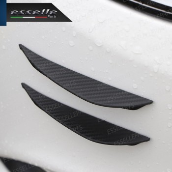 Set 4 Spoiler Ali Laterali Aerodinamiche Carbon Look Per Carena Moto,Scooter Aprilia