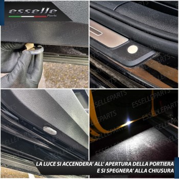 Illuminazione LED Supplementare Antipozzanghera Senza Filo Ricaricabile 6000K Illuminazione LED Supplementare Antipozzanghera Senza Filo Ricaricabile 6000K