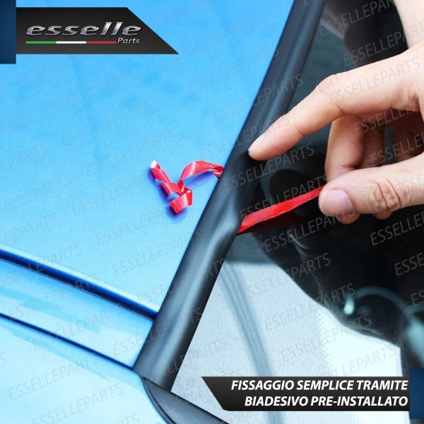 Guarnizione Nera Adesiva in Gomma Flessibile Anti Fruscio Impermeabile