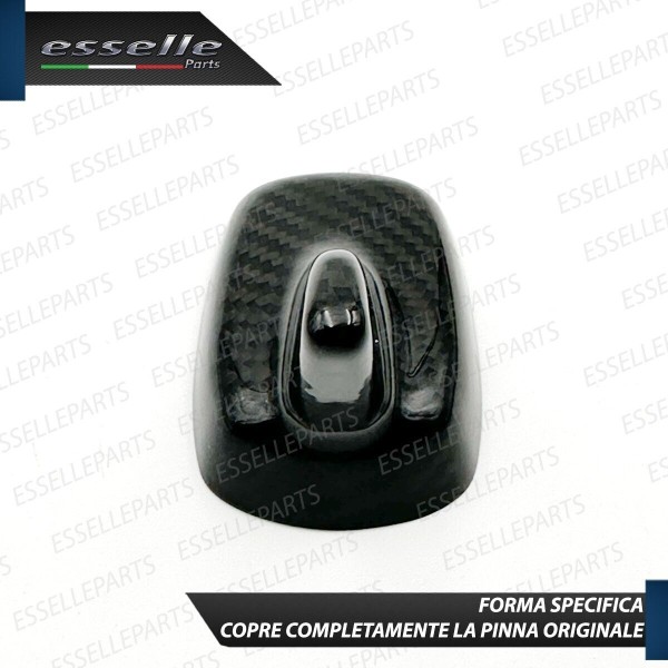 Cover Antenna Pinna Squalo Adesiva in Vero Carbonio per SKODA SUPERB MK3 III