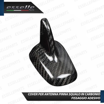 Cover Antenna Pinna Squalo Adesiva in Vero Carbonio per SEAT ALHAMBRA MK2 II