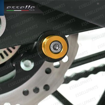 SET NOTTOLINI PROTEZIONE FORCELLA IN ACCIAIO ORO LUCIDO PER KAWASAKI NINJA 1000 ZX-10R 2016