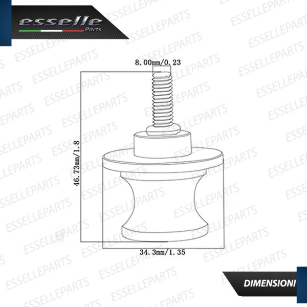 SET NOTTOLINI PROTEZIONE FORCELLA IN ACCIAIO ROSSO LUCIDO PER KAWASAKI Z1000 SX 2014-2016 ABS