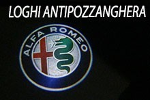 Loghi Antipozzanghera LED per Alfa Romeo